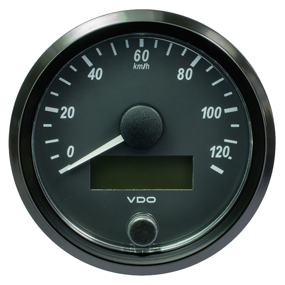 Compteur de vitesse VDO SingleViu 80 mm (3-1/8") - 120 KM/H [A2C3832910030]