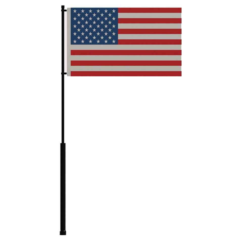 Mât de drapeau de la série Mate - 36" avec drapeau des États-Unis [FP36USA]