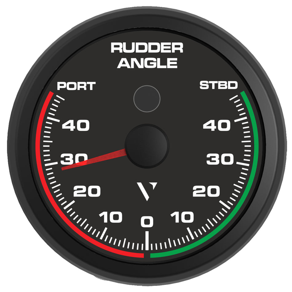 Indicateur d'angle de gouvernail Veratron Professional 85 mm (3-3/8") pour NMEA 0183 [B00067401]