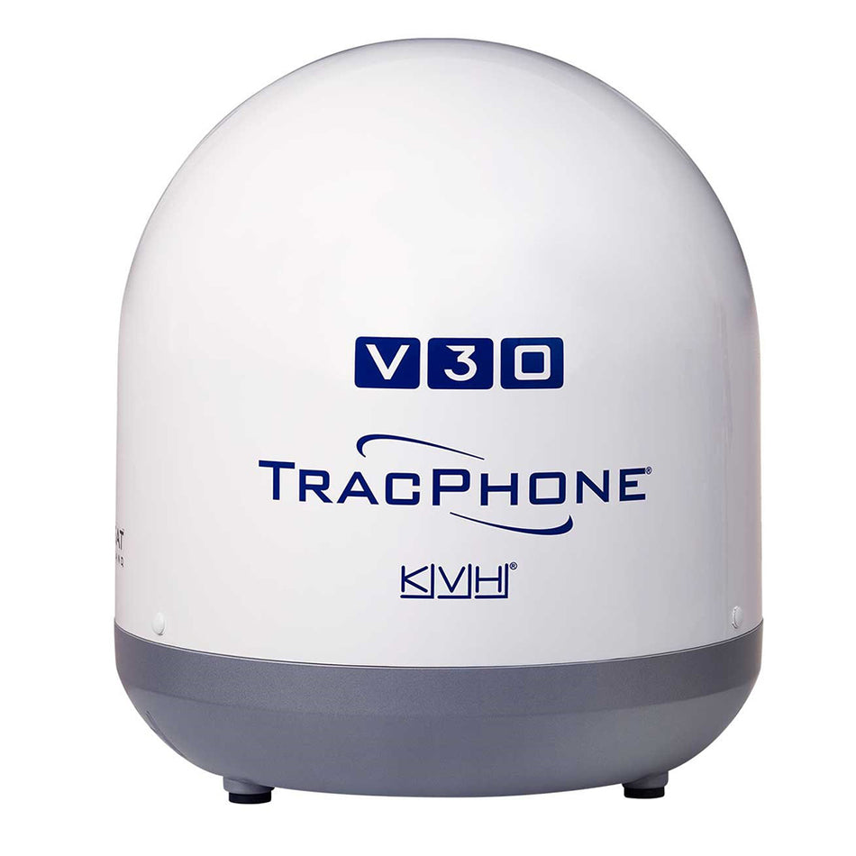 TracPhone ultra-compact KVH V30 avec DC-BDU [01-0432-01]