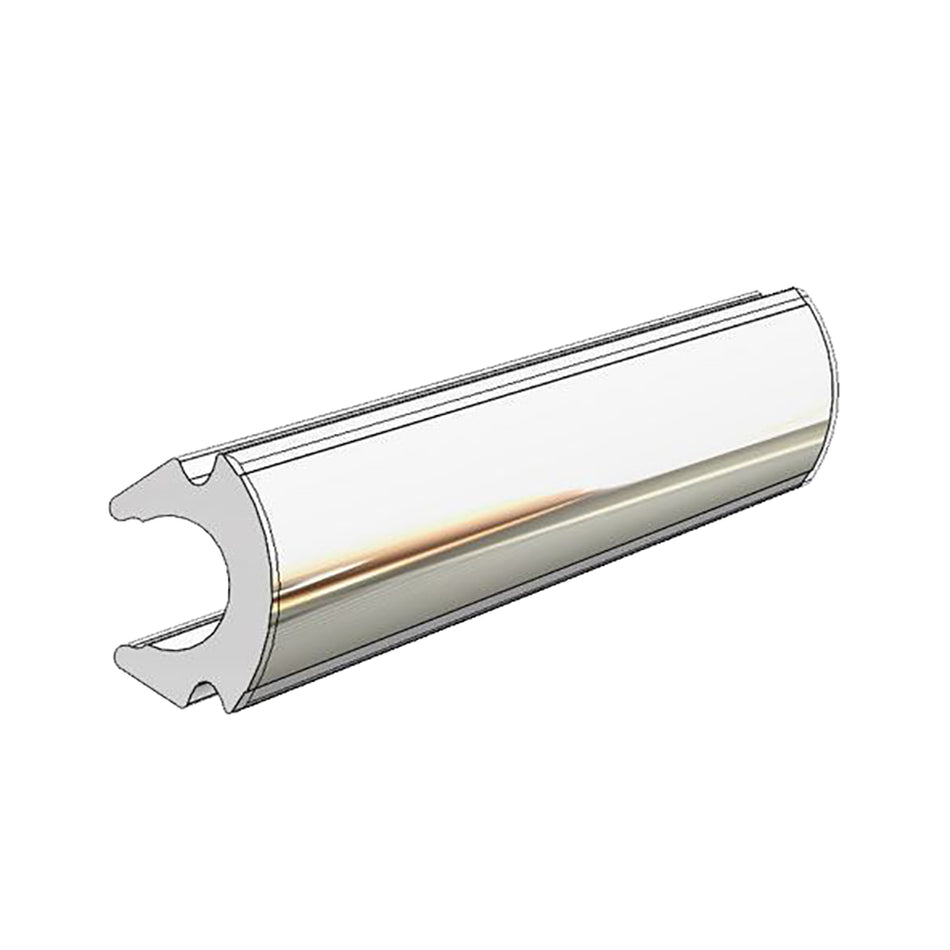 Insert de rail de frottement TACO - Chrome flexible - 80 [V12-0307CP80]