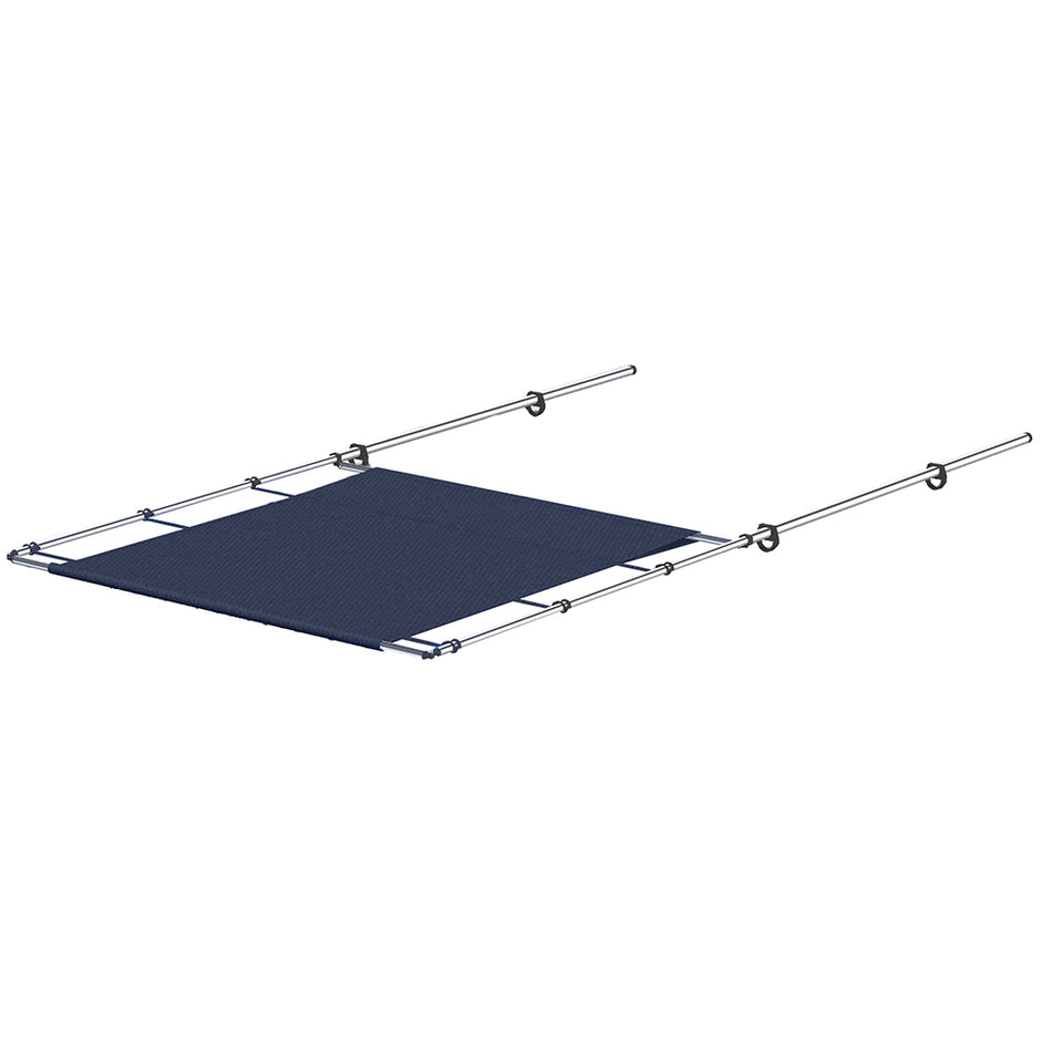 Store électrique SureShade PTX - 51" de large - Acier inoxydable - Bleu marine [2021026253]