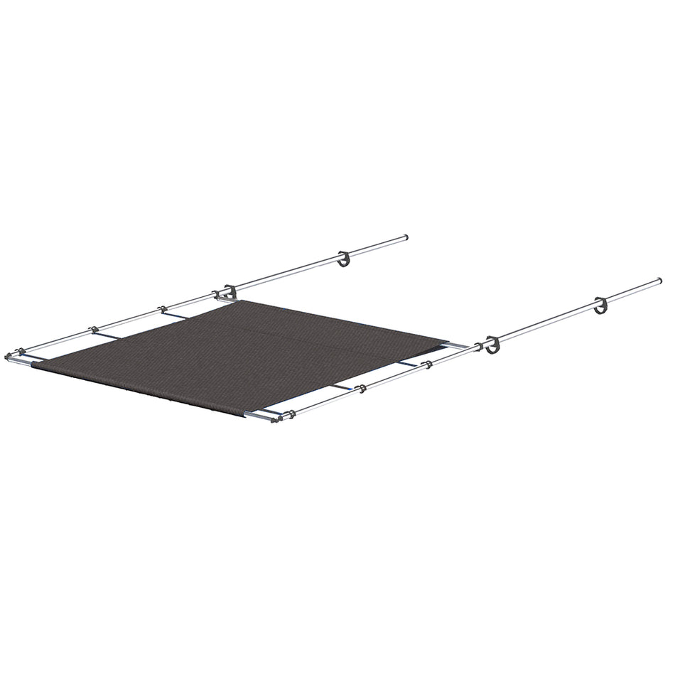 Store électrique SureShade PTX - 57" de large - Acier inoxydable - Gris [2021026258]