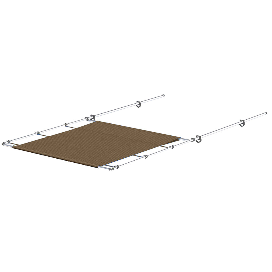 Store électrique SureShade PTX - 51" de large - Acier inoxydable - Toast [2021026261]