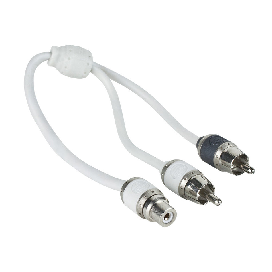 Câble audio RCA en Y T-Spec série V10 - 2 canaux - 1 femelle vers 2 mâles [V10RY1]