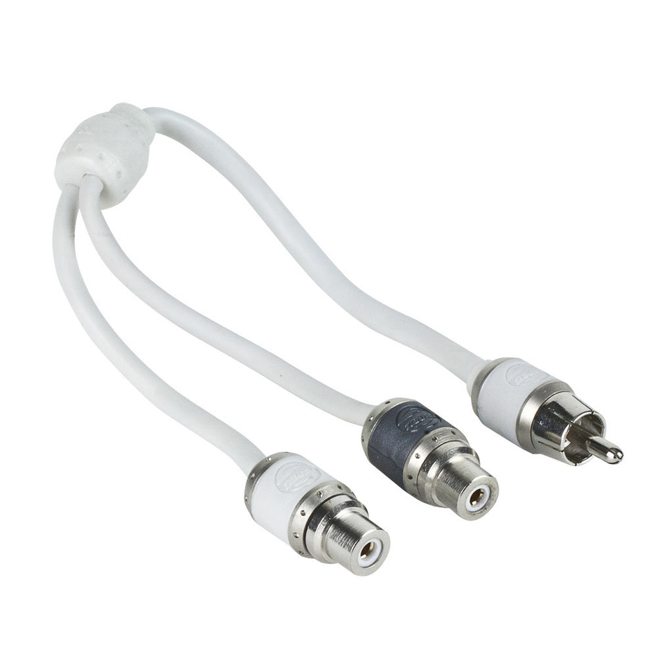 Câble audio RCA en Y T-Spec série V10 - 2 canaux - 1 mâle vers 2 femelles [V10RY2]