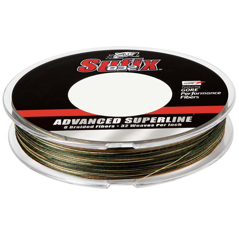 Sufix 832 Advanced Superline Braid - 8lb - Camo - 150 yds [660-008CA]