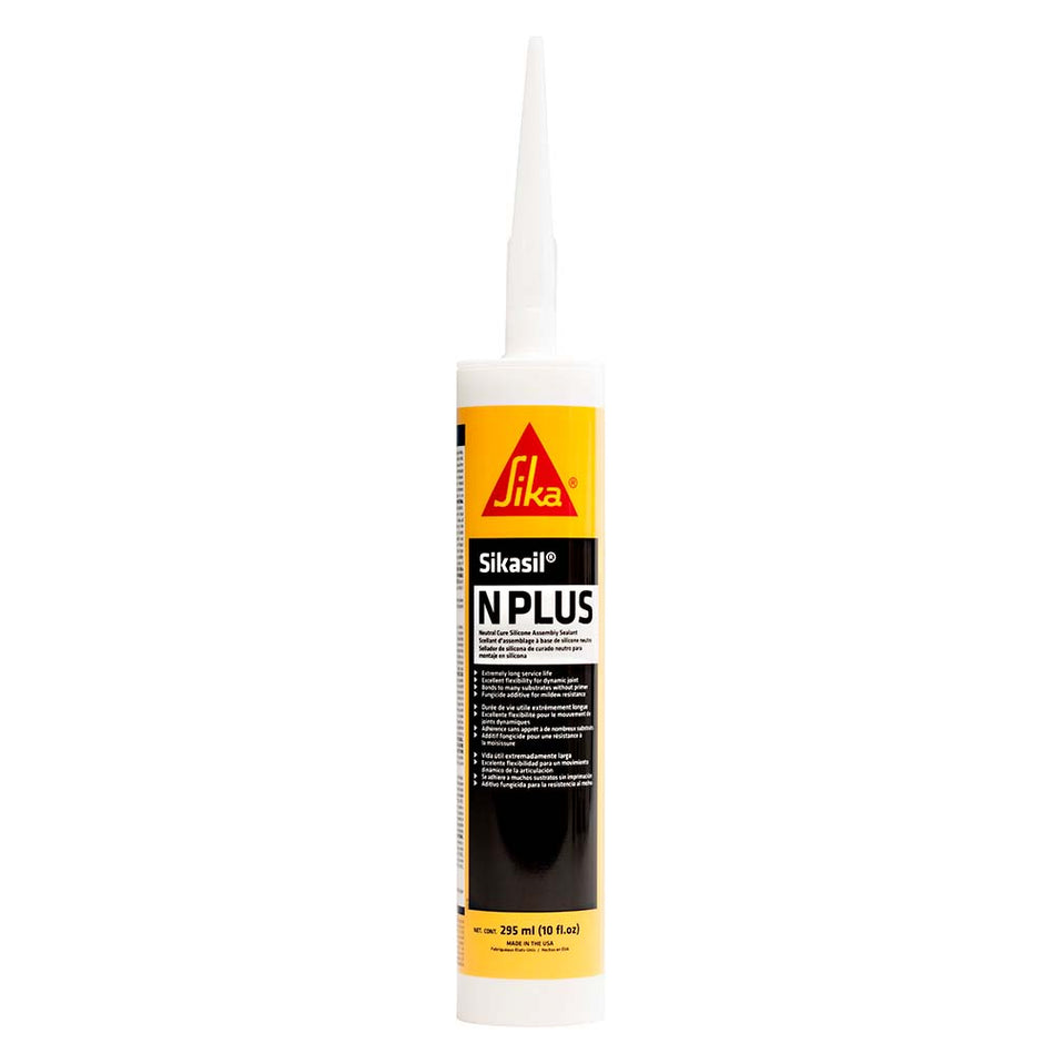 Sika Sikasil-N Plus Clear 10oz avec buse [432053]