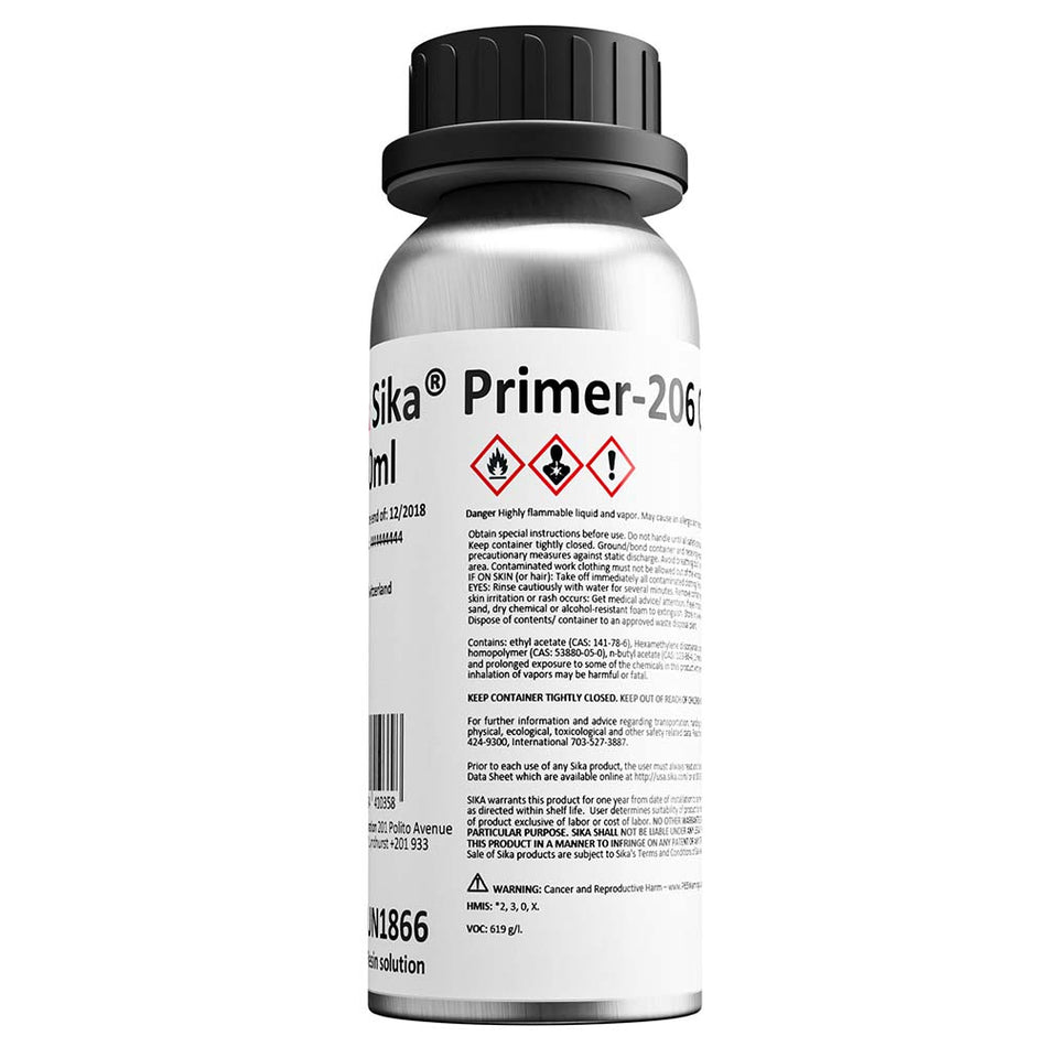 Sika Primer-206 G+P Noir Flacon de 250 ml [91572]