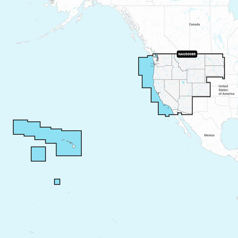 Navionics NAUS008R - États-Unis Ouest - Navionics+ [010-C1371-30]