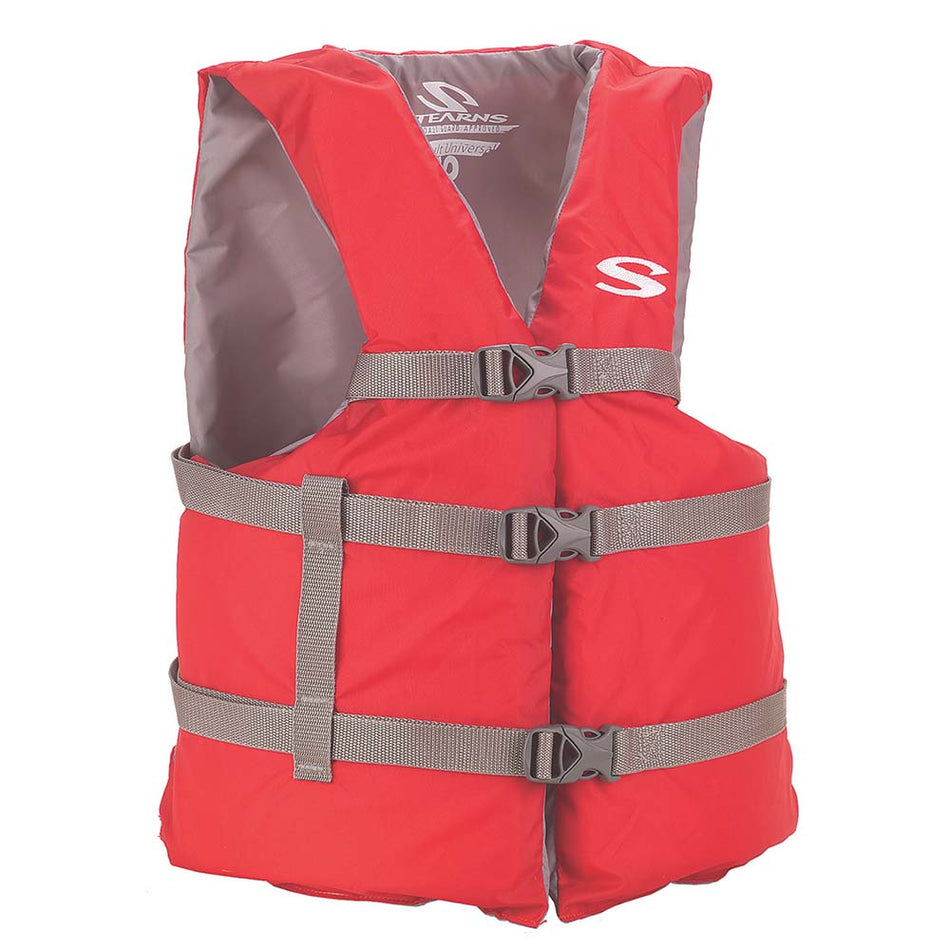 Gilet de sauvetage universel pour adulte Stearns Classic Series - Rouge [2159438]