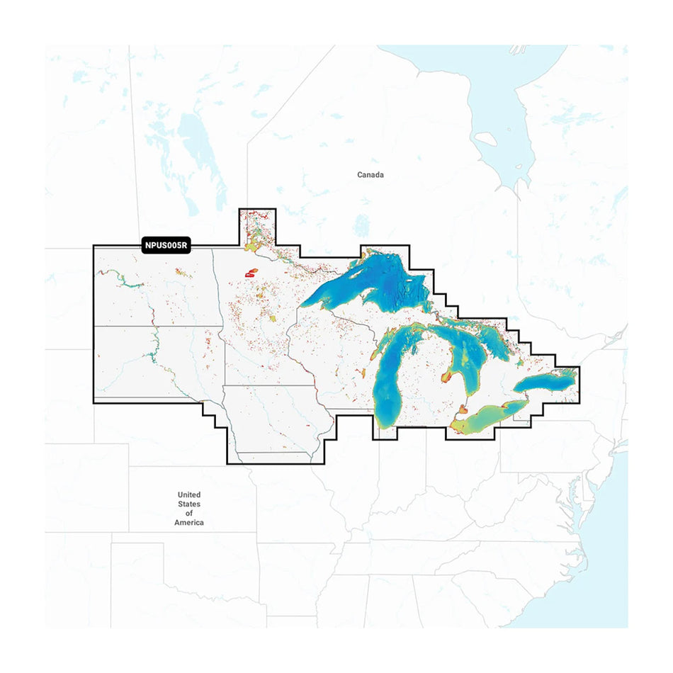 Navionics Platinum+ NPUS005R - Nord des États-Unis [010-C1368-40]