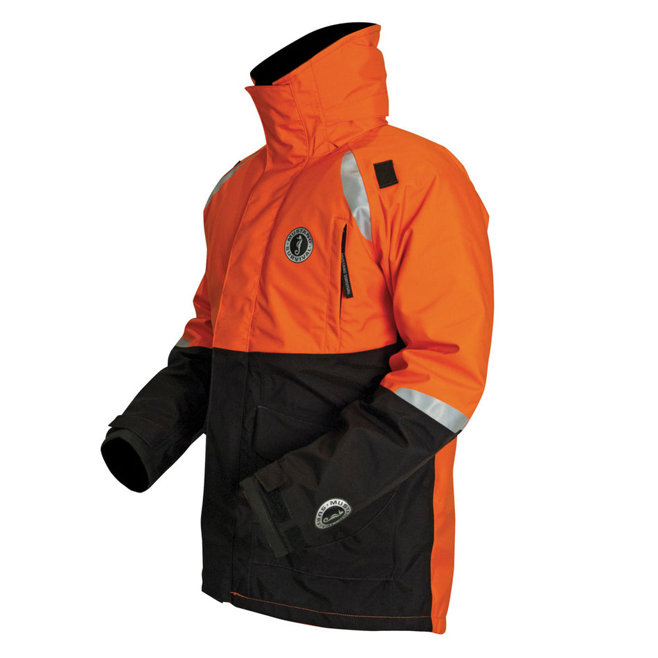 Manteau de flottaison Mustang Catalyst - Orange/Noir - Moyen [MC5446-33-M-206]