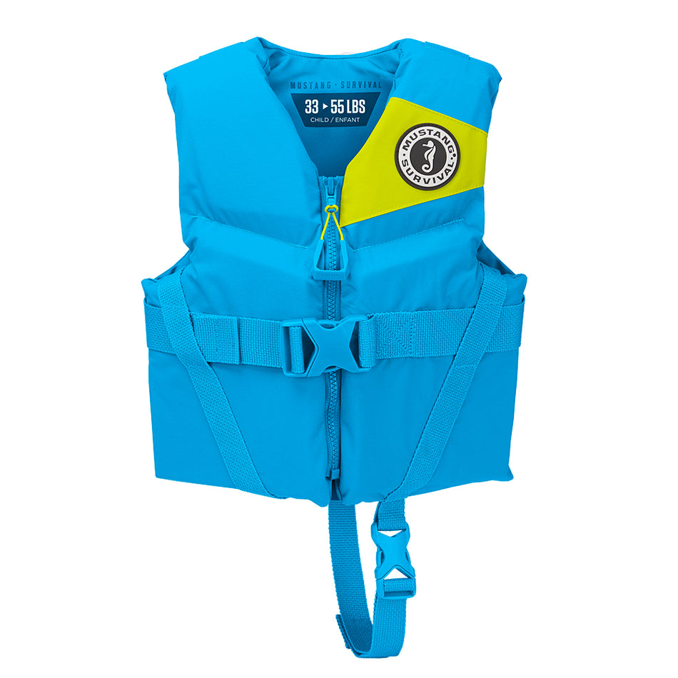 Gilet en mousse REV pour enfant Mustang - Bleu - Enfant [MV3565-268-0-206]