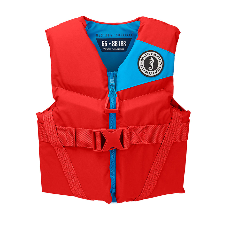 Gilet en mousse REV pour jeunes Mustang - Rouge - Jeunesse [MV3570-277-0-206]