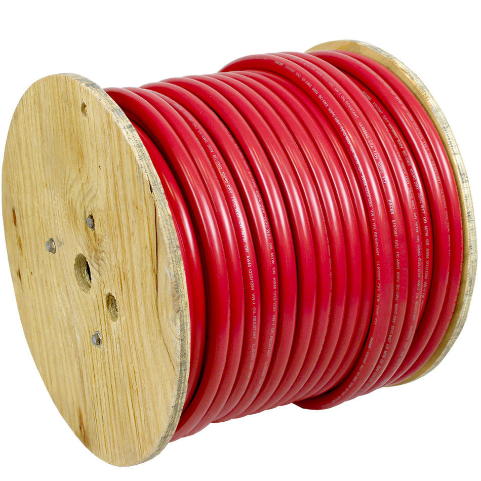 Câble de batterie Pacer Red 4 AWG - 250 [WUL4RD-250]