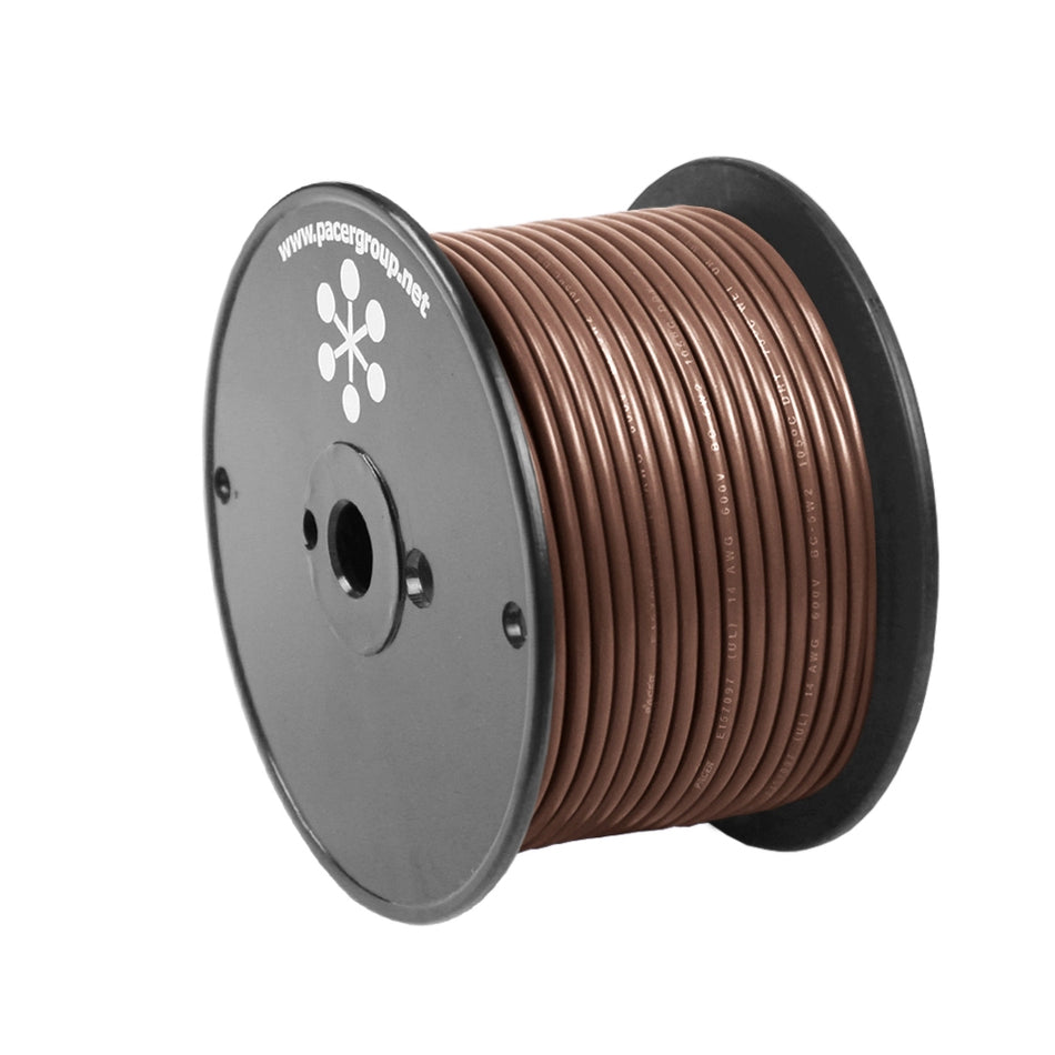 Fil primaire Pacer Brown 14 AWG - 100 [WUL14BR-100]