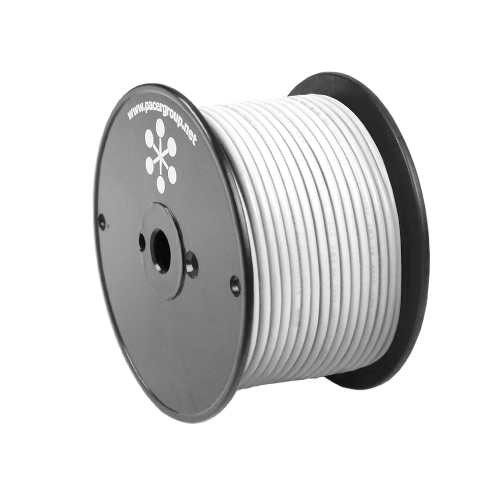 Fil primaire Pacer blanc 14 AWG - 100 [WUL14WH-100]