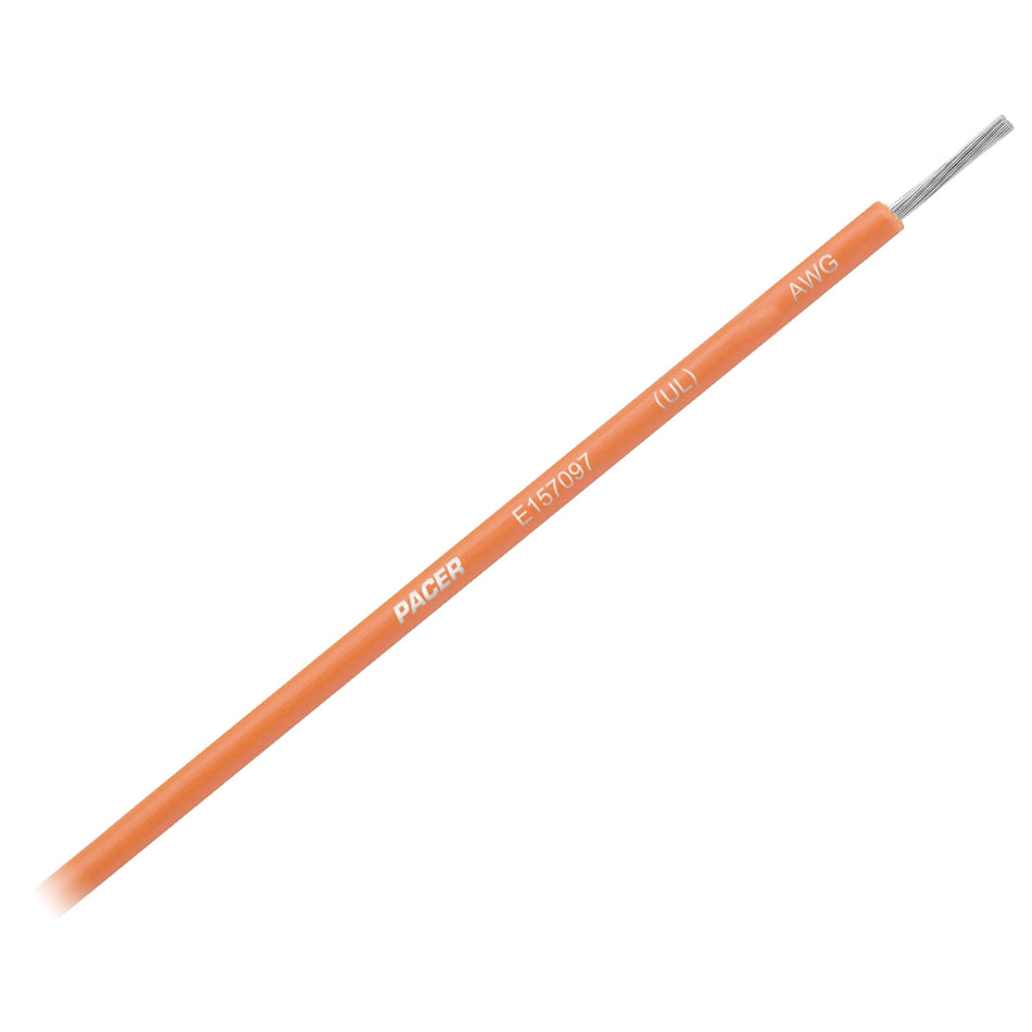 Fil primaire orange Pacer 12 AWG - 25 [WUL12OR-25]