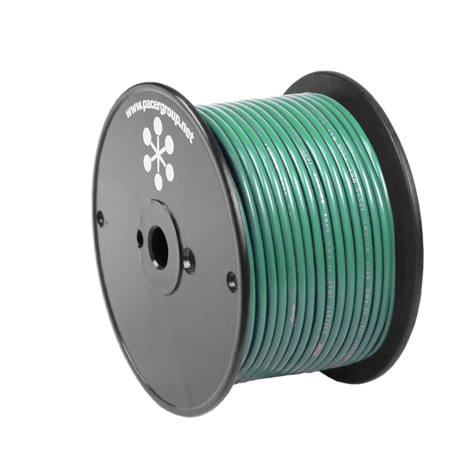 Fil primaire Pacer Green 10 AWG - 100 [WUL10GN-100]