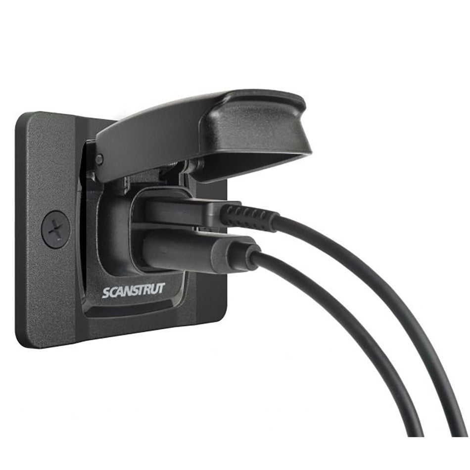 Scanstrut Flip Pro avec cadre avant 12/24 V Charge rapide Double prise USB-A/C [SC-USB-F2]