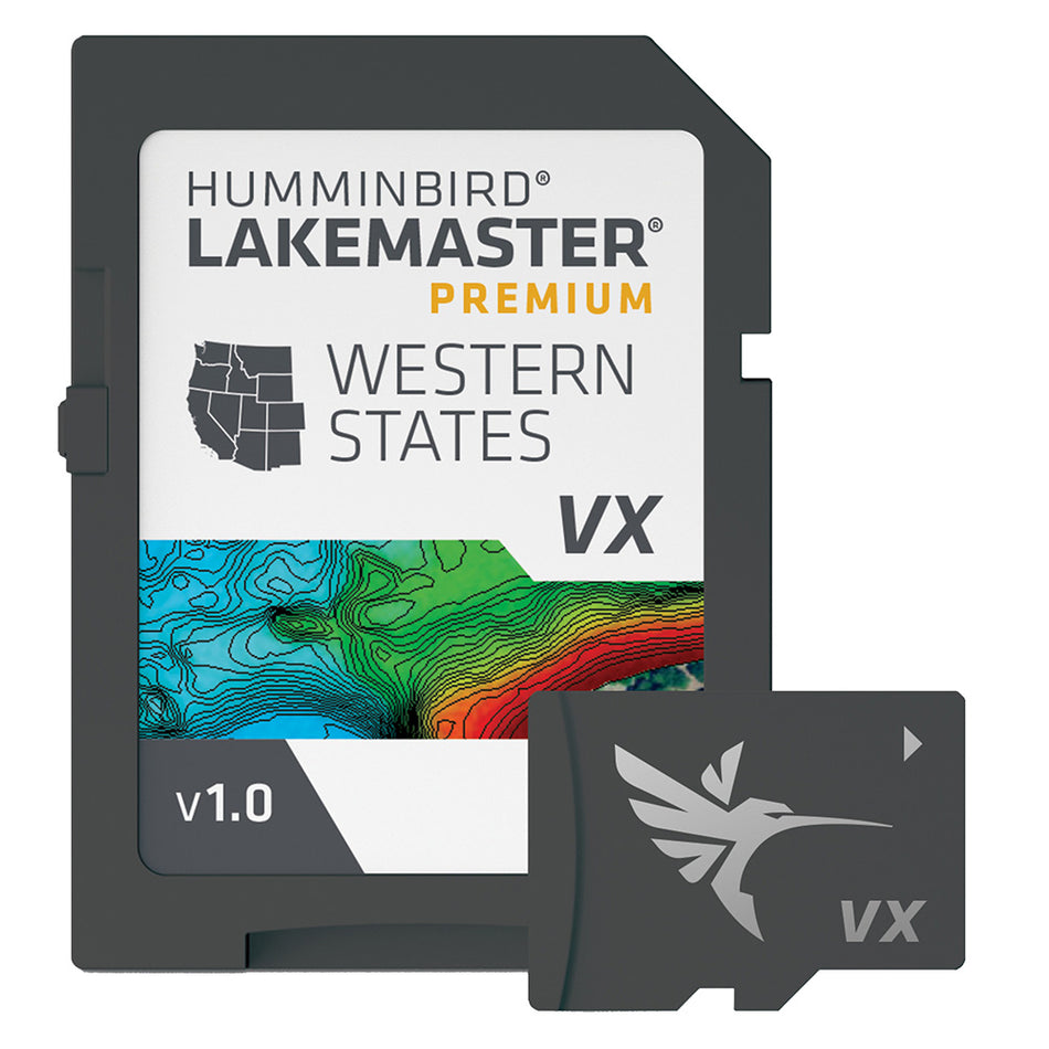 Humminbird LakeMaster VX Premium - États de l'Ouest [602009-1]