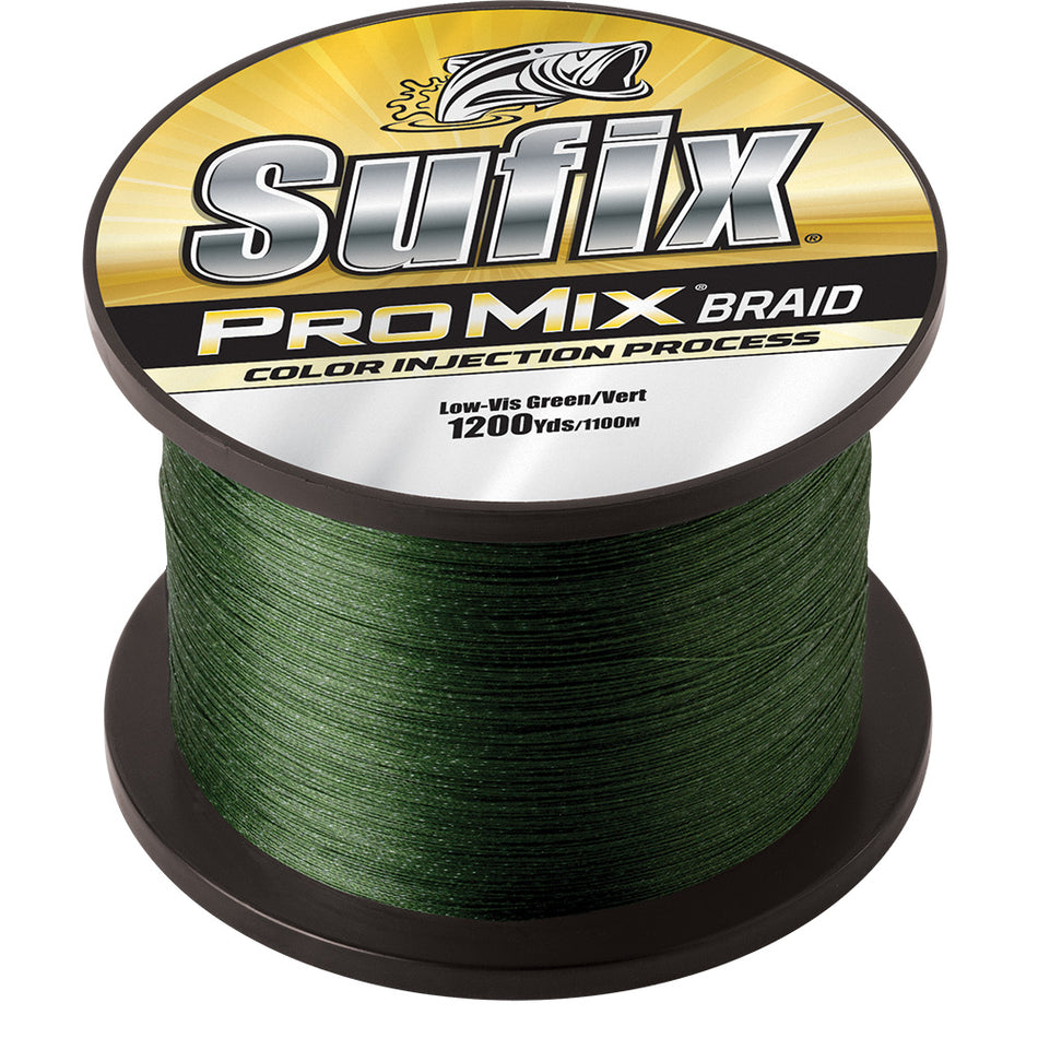 Tresse Sufix ProMix - 15 lb - Vert basse visibilité - 1 200 m [630-315 G]