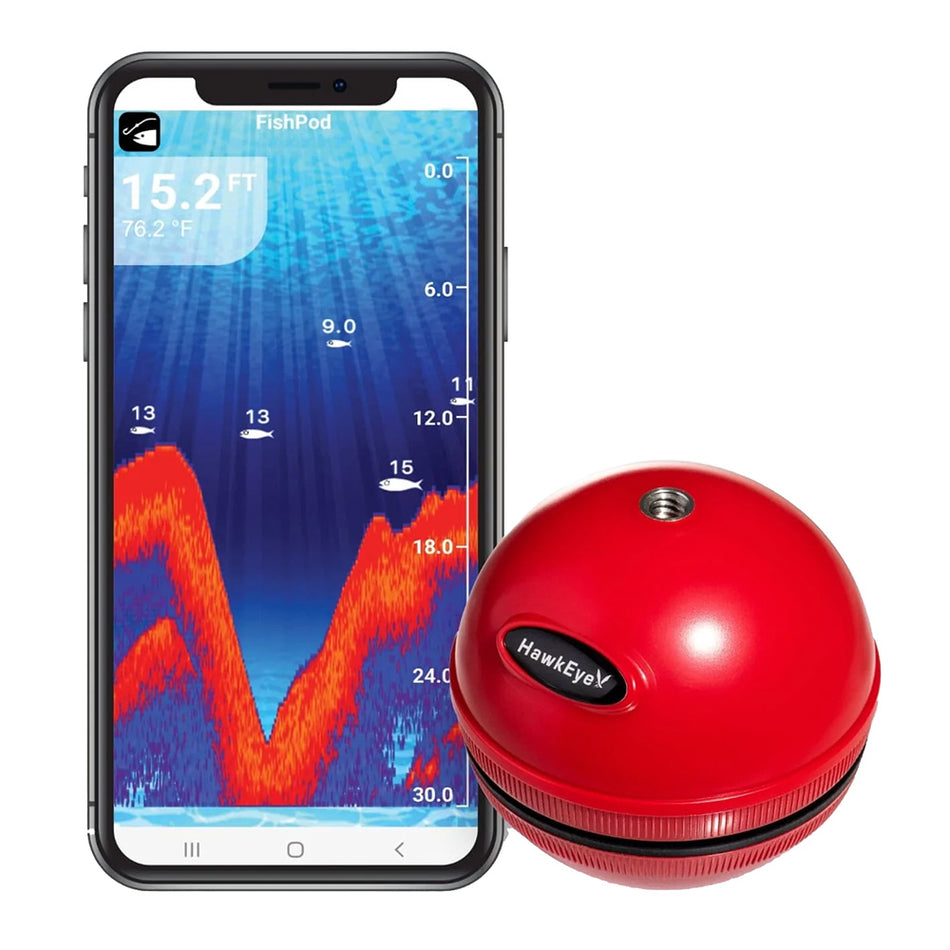 Détecteur de poissons Bluetooth HawkEye FishPod 5X [FP5X]