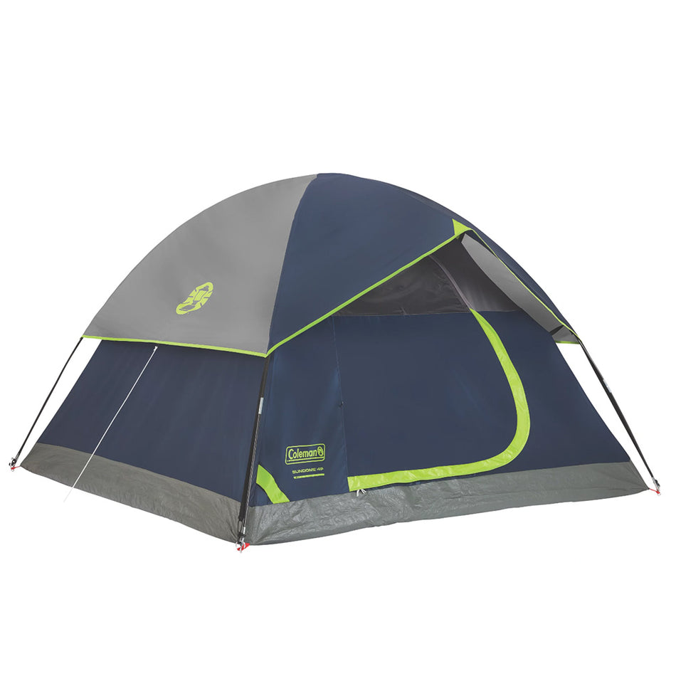 Tente de camping Coleman Sundome pour 4 personnes - Bleu marine et gris [2000035697]