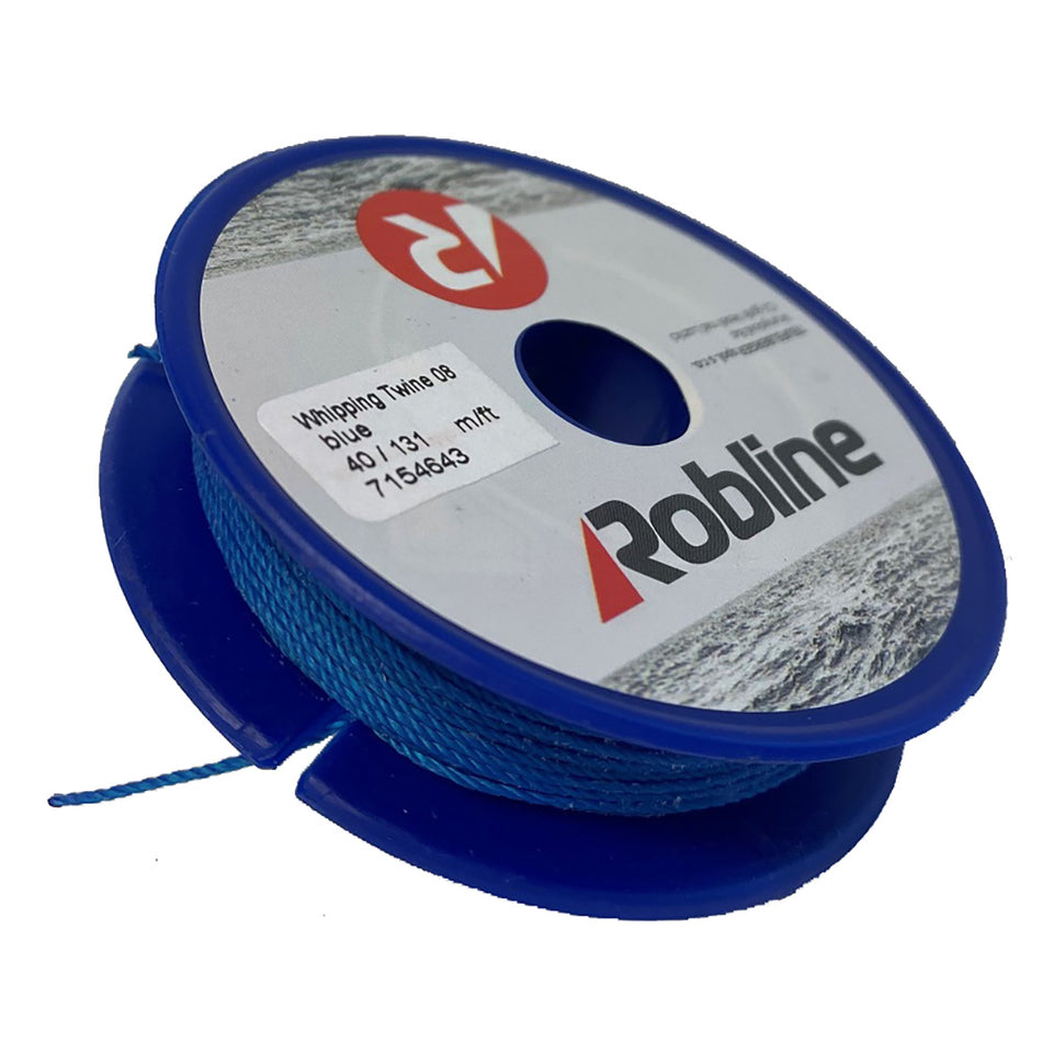 Ficelle cirée Robline - 0,8 mm x 40 m - Bleu [TYN-08BLUSP]