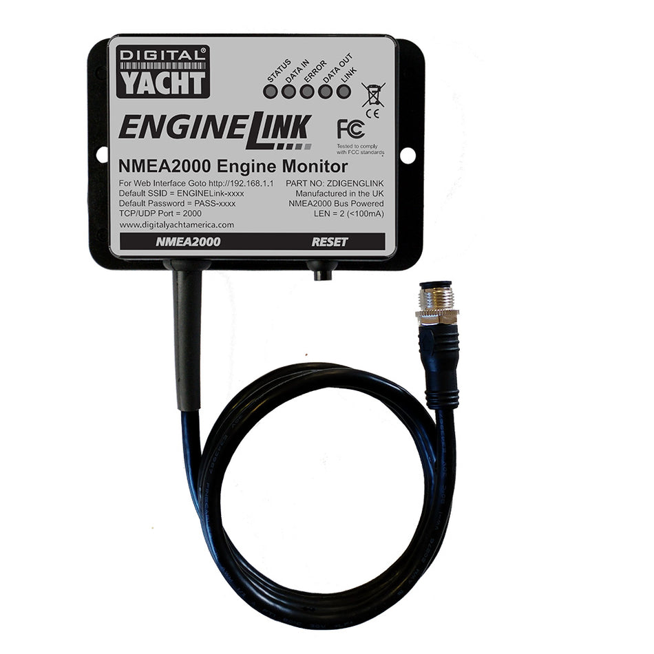 Moniteur moteur NMEA 2000 de Digital Yacht Engine Link [ZDIGELINK]