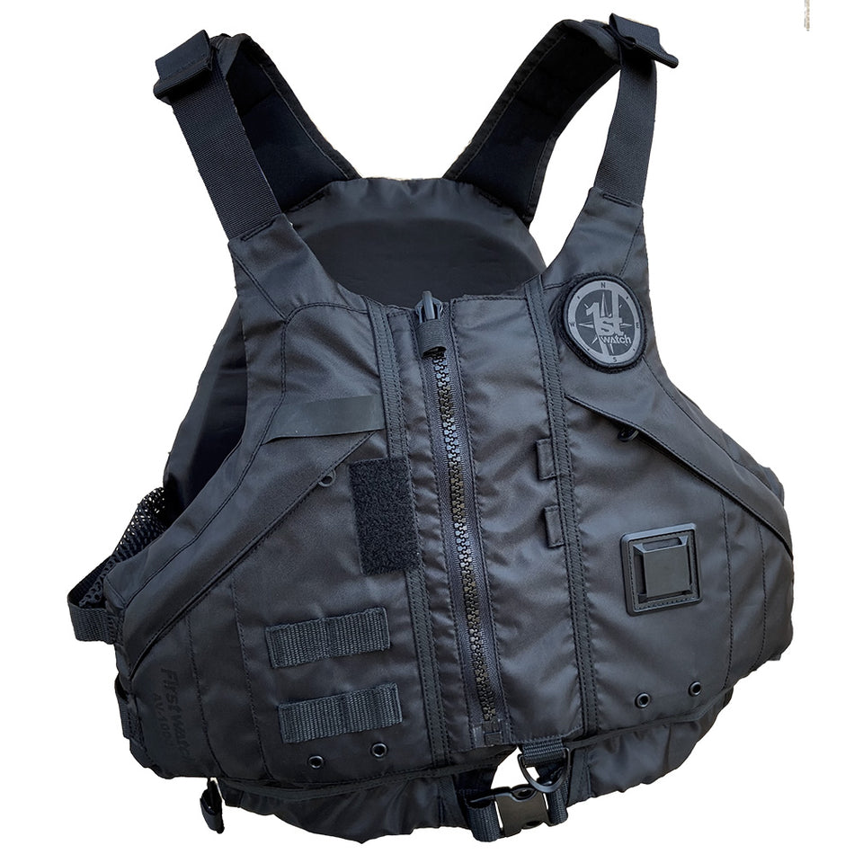 Gilet de sauvetage de type kayak First Watch AV-1000 - Noir - M/L [AV-1000-BK-M/L]