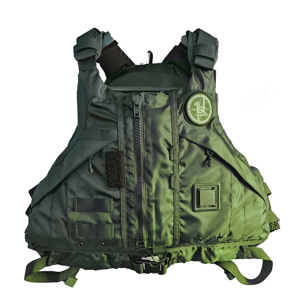 Gilet de sauvetage de type kayak First Watch AV-1000 - Vert - M/L [AV-1000-GN-M/L]