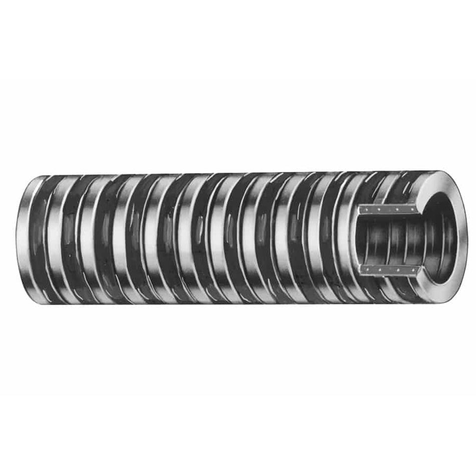 Tuyau de vivier de cale en PVC robuste Trident Marine 3/4" x 50 (FDA) - Transparent avec hélice noire [147-0346]